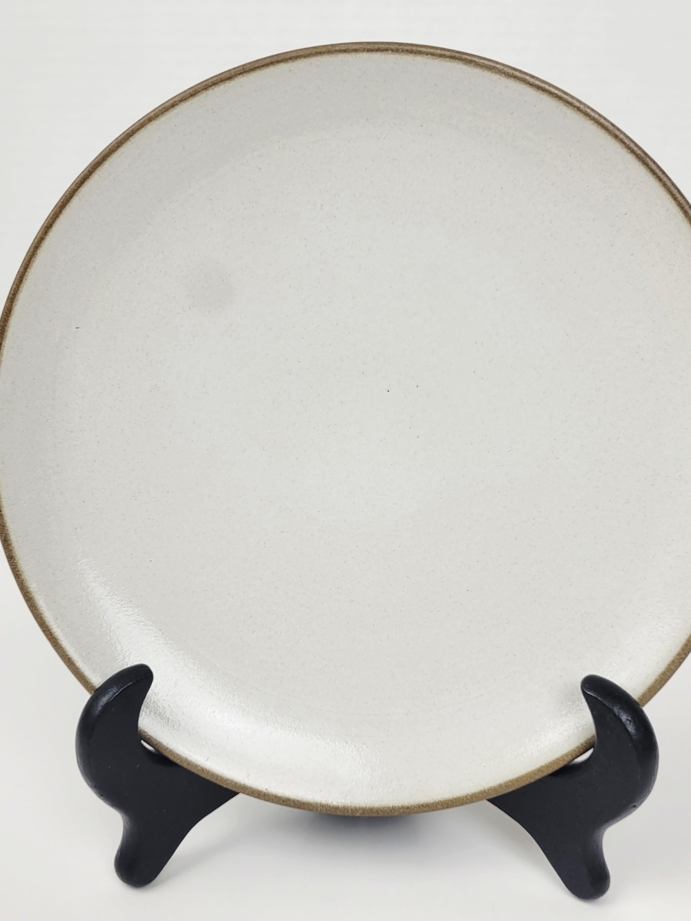 Vtg 70s~Heath Ceramics Coupe Line Desert/Bread Butter Plate~Opaque White 6.25"